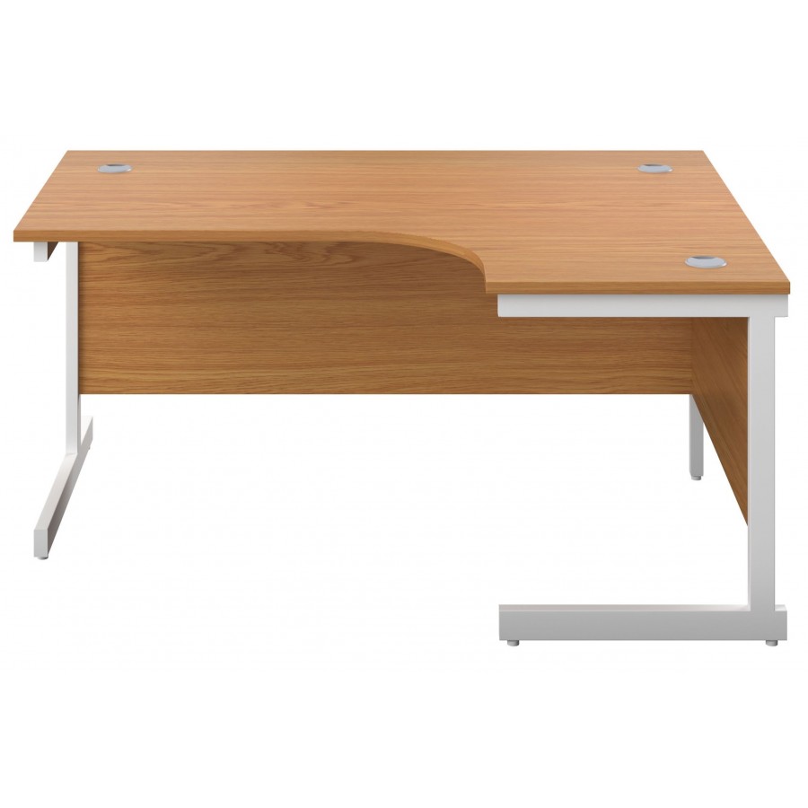 Olton Single Cantilever Corner Office Desk